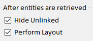 Get Links, Between Selected, Automatic Layout