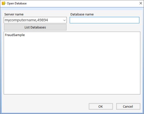 Open Database Open Database