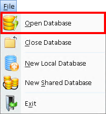 Open Database Open Database